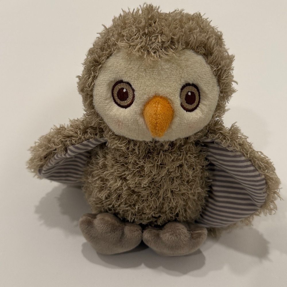 Bunnies by the Bay Plush Owl Toy